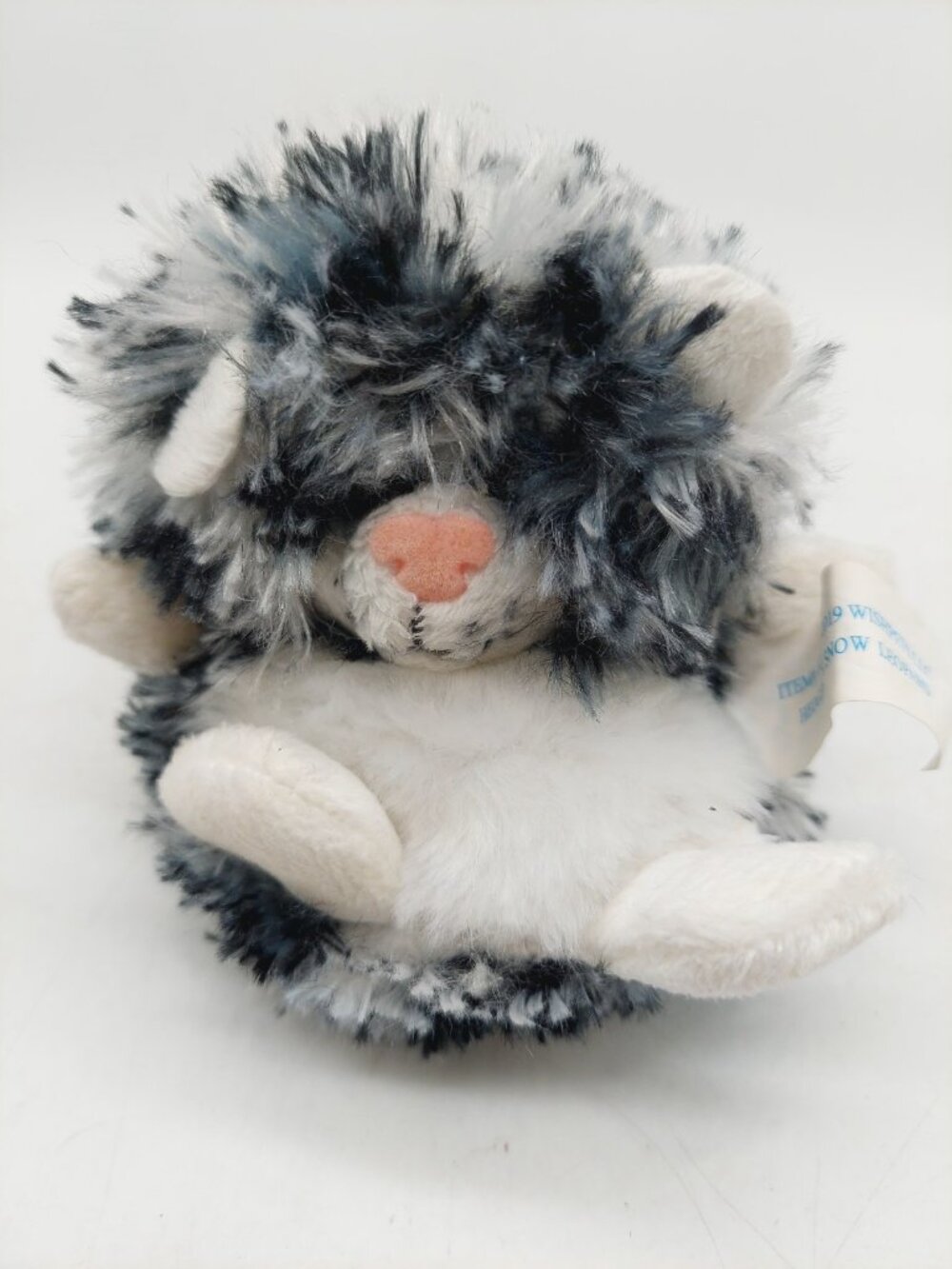 Wishpets Hedgepets Snow Leopard Cat Plush Stuffed Animal 4"